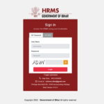 HRMS of Bihar Government